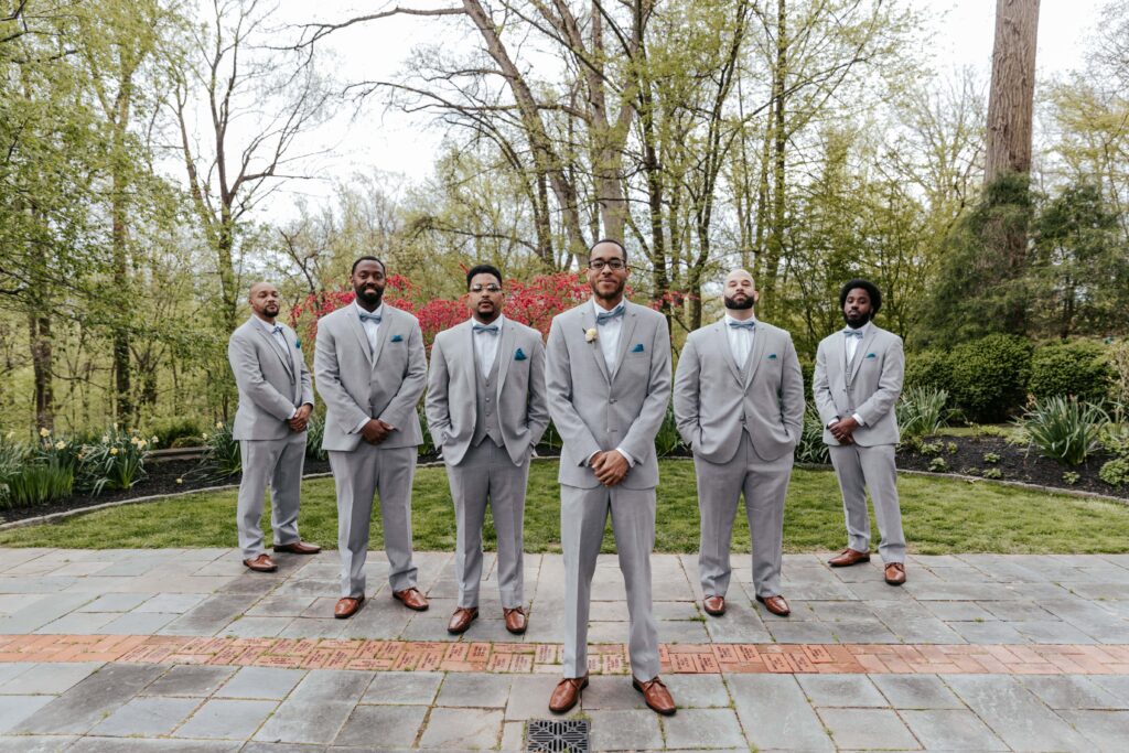 Groom and his groomsmen.