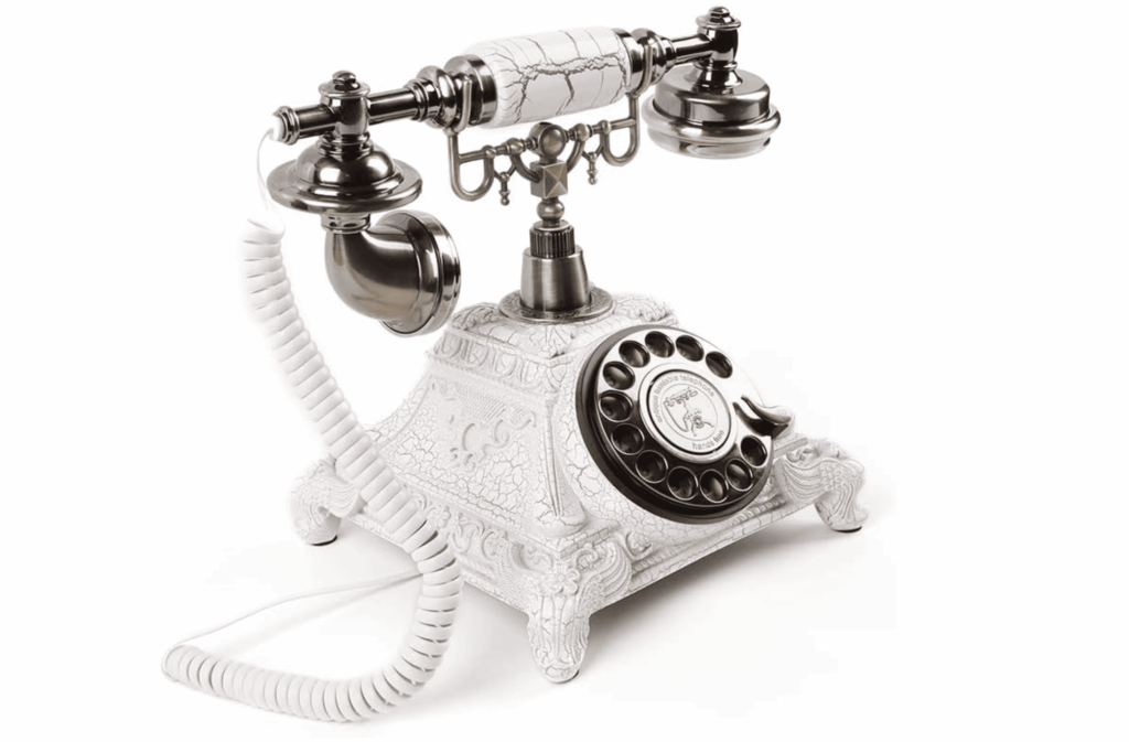 Vintage Phone Guest Book