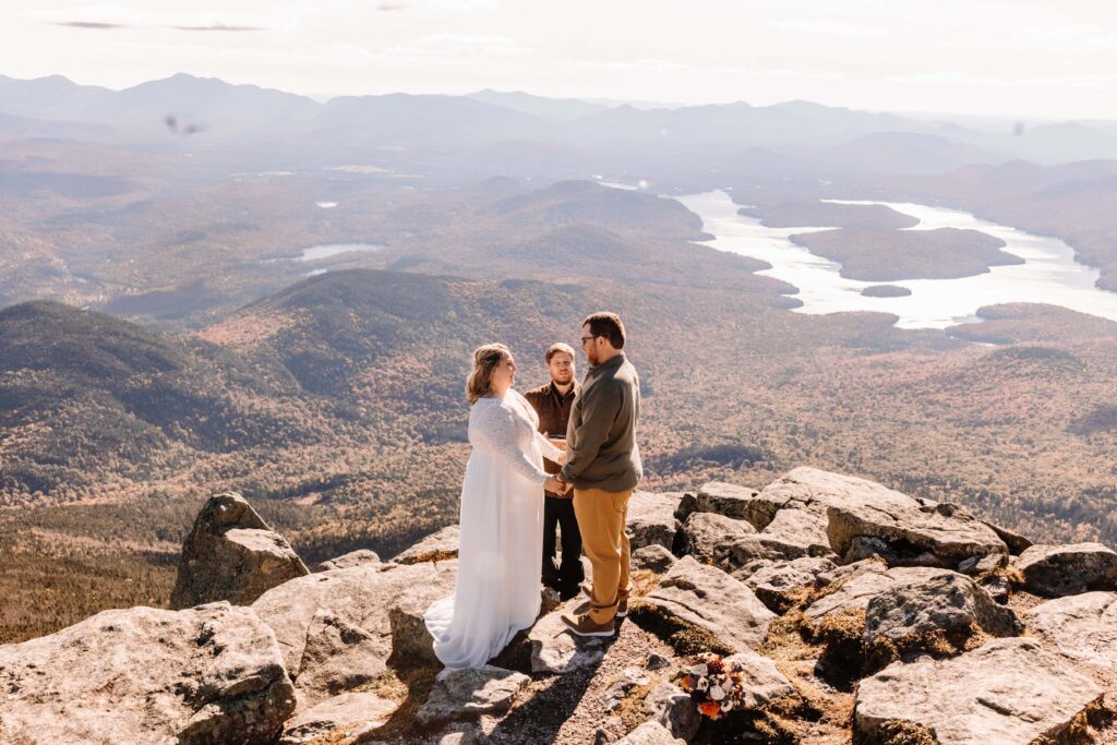 A lovely couple who escaped to Upstate NY for their elopement ceremony. 