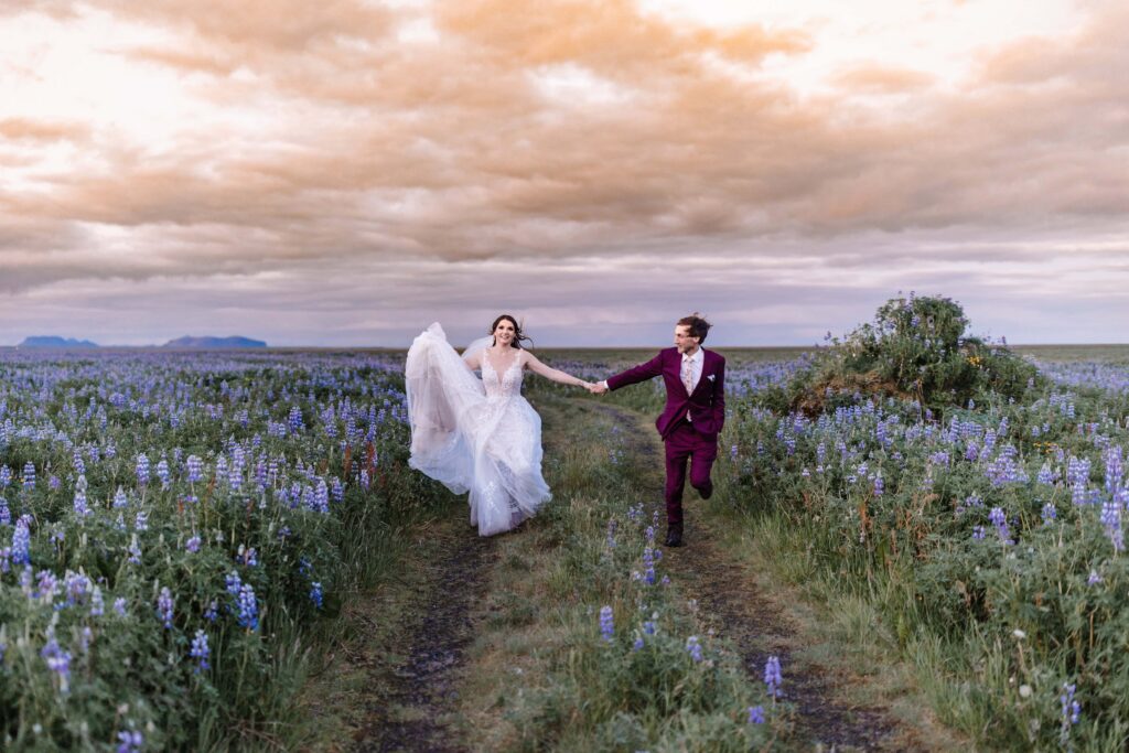 One of our gorgeous EZ Elopements couples on their Icelandic Elopement adventure.